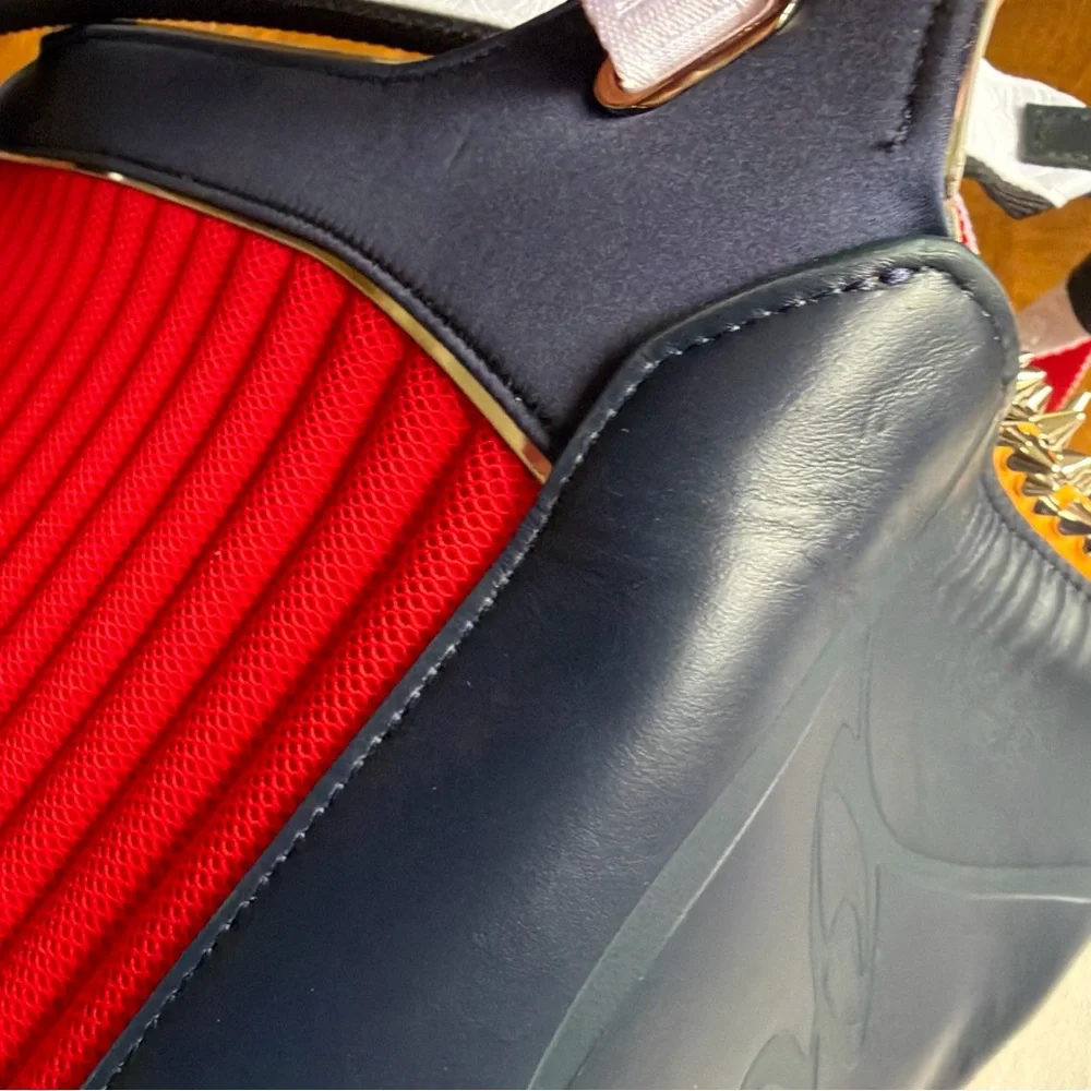 New Christian Louboutin Large Multicolor Spiked Backpack $5000